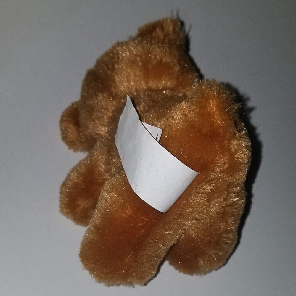 FTD Brown Teddy Bear Plush Small 6" Stuffed Animal Toy Elastic Band Gift - Picture 5 of 7